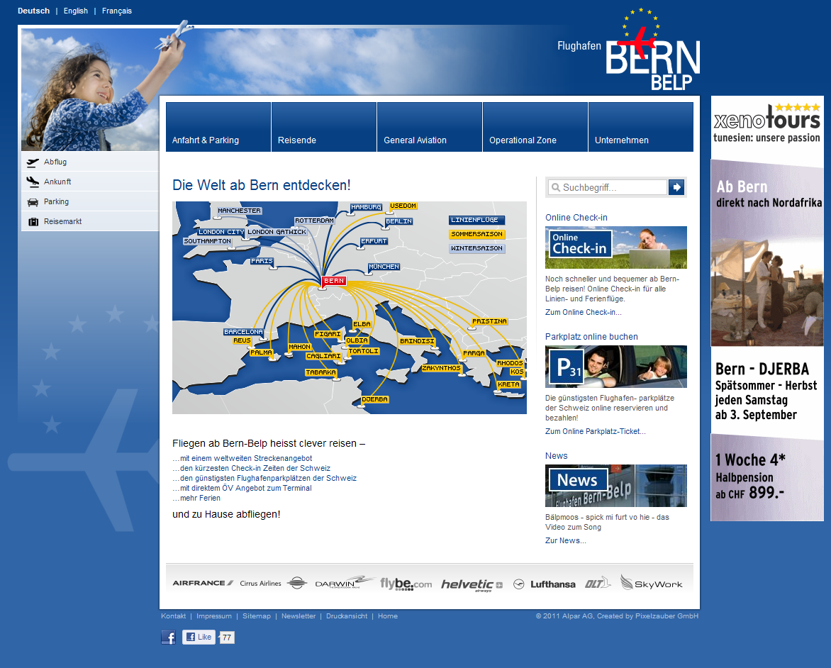 Bern - Flughafen Bern-Belp